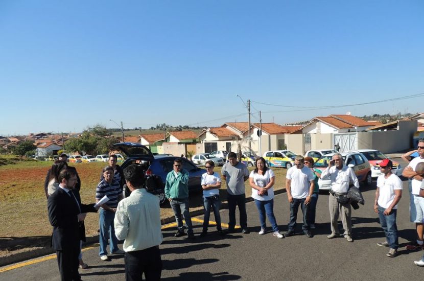 Sindicato na paralização em Botucatu/SP