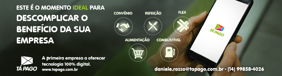 TA PAGO (Alimentação, Refeição e Combustível)